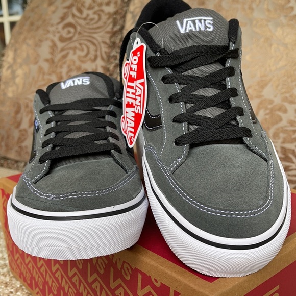 Vans Men’s Bearcat Charcoal/White/Black Men’s - Picture 9 of 16